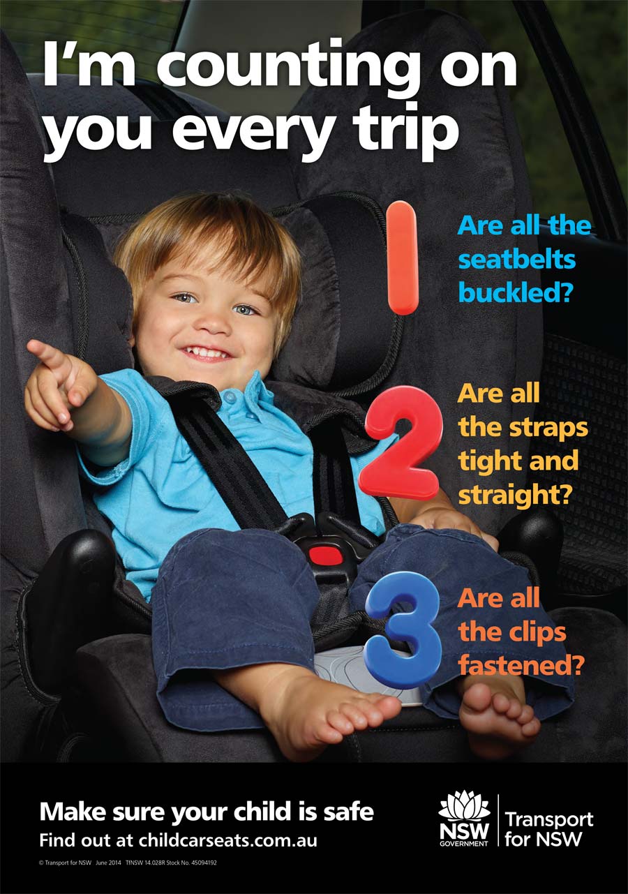 STREET SMART Road Safety Staying Safe Children Child Car Seats